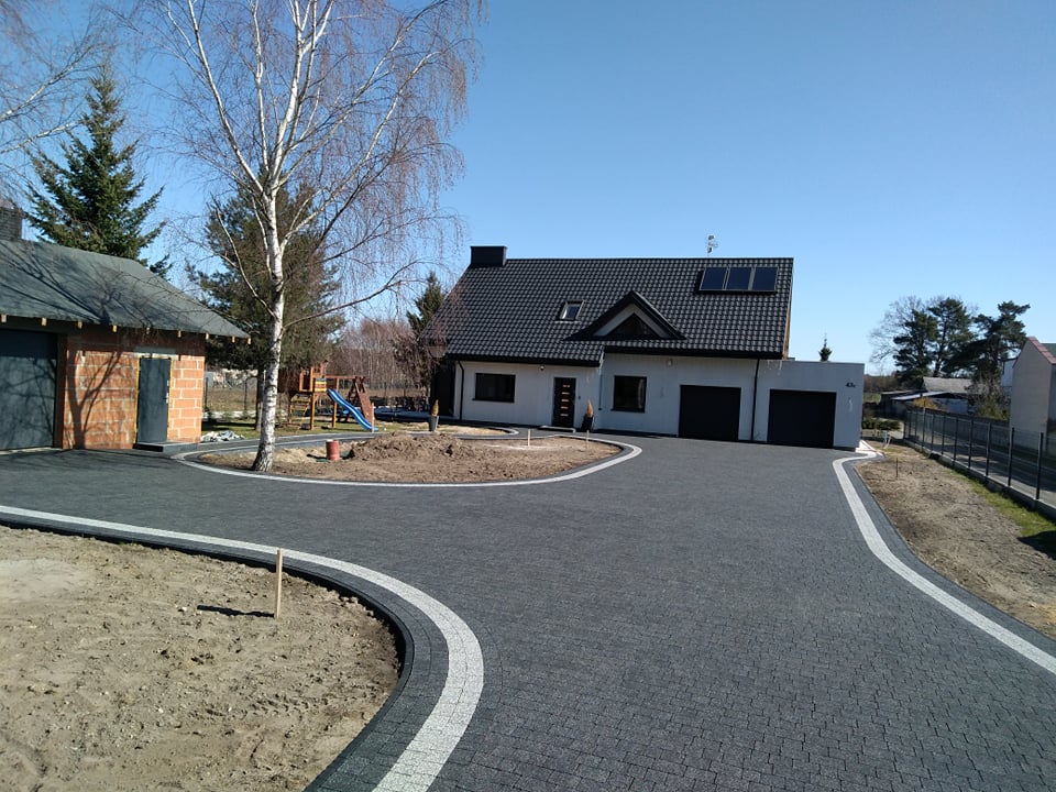 Układanie Kostki Brukowej: place, parkingi, podjazdy. Zduńska Wola i woj. łódzkie